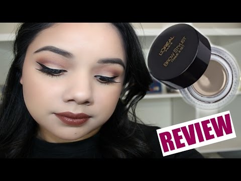NEW L'oreal Brow Stylist Frame and Set | Review and Demo Video