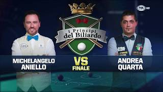 Aniello VS Quarta - I Principi del Biliardo 2016/2017 - 3^ Tappa Finale