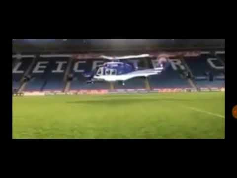 Leicester City owner helicopter crash video