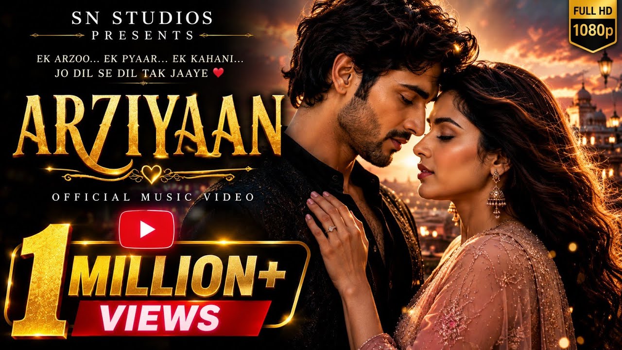Arziyaan - | New Romantic Hindi Song 2026 | SN Studios Presents by SN Studios Official — Official Music Video