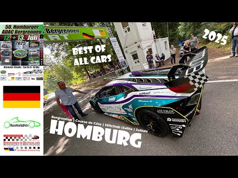Homburg Hillclimb Race 2025 | Top Racing | Best of all Cars | RaceMedia24.tv | Hovemann Zajelsnik