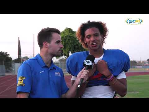 Serra Gardena Wide Receiver Bunkley-Shelton Interview w/ Connor Morrissette