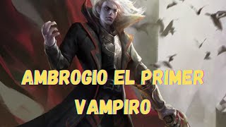 🧛AMBROGIO la leyenda del PRIMER VAMPIRO según la MITOLOGÍA GRIEGA | Mundo Mitológico🧛