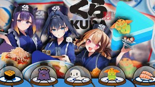 Kura Sushi x hololive EN Collab in the USA! Full Experience & Exclusive Merch!