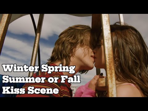 Winter Spring Summer or Fall | Kiss Scene | Remi & Barnes | Jenna Ortega & Percy Hynes White