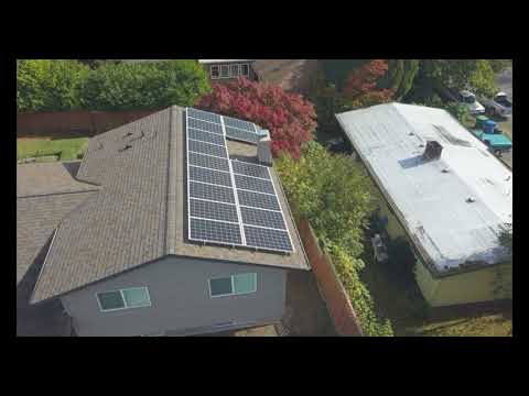 Roof and Solar Project located in North Seattle by Pinnacle Roofing Professionals, LLC