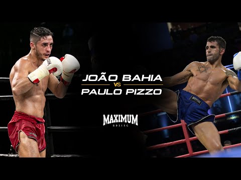 João Bahia vs Paulo Pizzo - LUTA COMPLETA | Maximum Muay Thai Fight