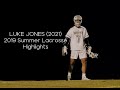 Luke Jones (Class 2021) 2019 Summer Lacrosse Highlights