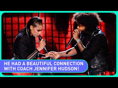 His Blind Audition Made Coach Jennifer Hudson Take the Stage!
