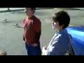Kids Feeding The Seagulls At Kmart Parking Lot