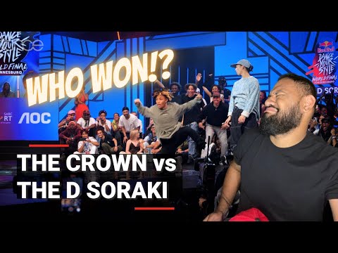THE CROWN vs THE D SORAKI | Red Bull Dance Your Style World Finals 2022 | REACTION