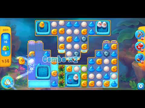 Fishdom. 5671 level no boosters and diamonds