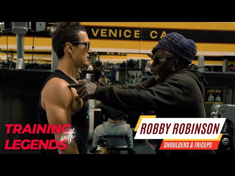 Training with Legends || ROBBY ROBINSON || Shoulders & Triceps