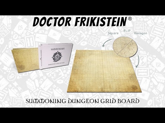 Vídeo relacionado con Doctor Frikistein Summoning Dungeon Master Screen | Pantalla VERSÁTIL, Personalizable, Dry-Erase para Juegos de rol
