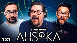 First Time Watching AHSOKA 1x1 Reaction: Master and Apprentice!