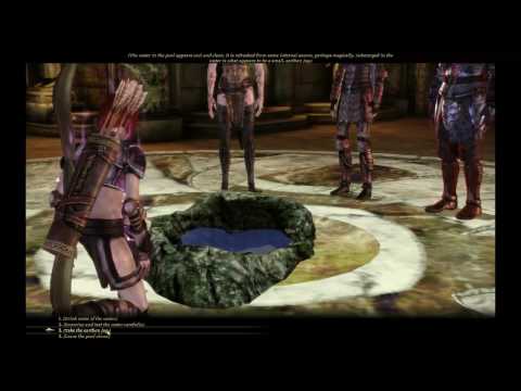 Dragon Age Origins how to jug, pool altar, elf ruins