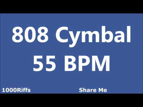 808 Cymbal Metronome : 55 BPM ✓