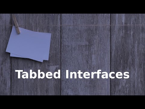 Creating tabbed interfaces in HISE