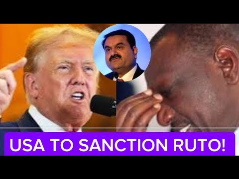 RÎGATHÎ GACHAGUA TELLS DONALD TRUMP TO SANCTION WILLIAM RUTO AND HIS SYCOPHANTS.