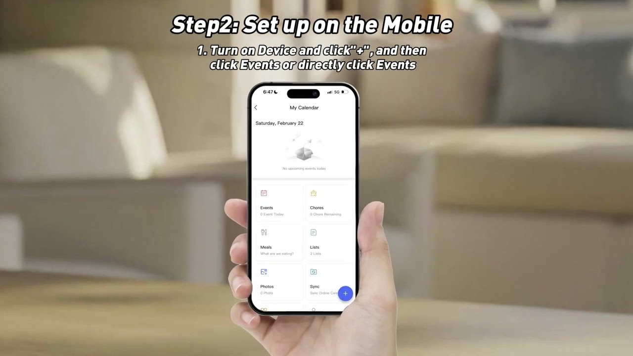 How to use the reminder function and task management in the electronic calendar