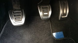 Volkswagen polo 6c1-golf 7 GTI Pedal takımı inceleme ve montaj