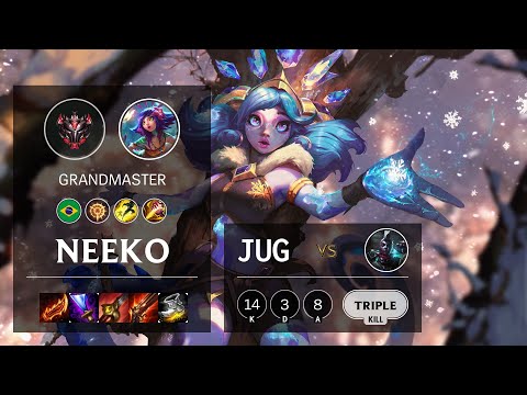 Neeko Jungle vs Ekko - BR Grandmaster Patch 10.14