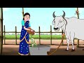 लालची घी वाली - लालची का अद्भुत सजा | Laalach Kee Saja | Hindi kahaniya | Hindi cartoon story