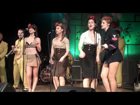 Satin Dollz - In The Mood with the Jive Aces at Pasadena [2011]