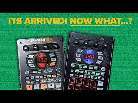 Where to start with your new SP404sx/SP404a
