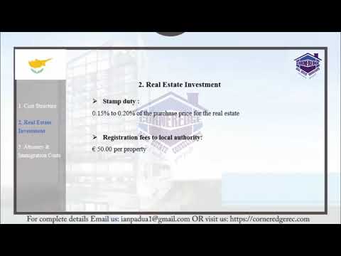 Cyprus Permanent Residence Costs, Advantages of Permanent Residence Permit