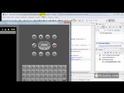 Ch 2 Vid 4 Android Programming Tutorial Hello World Using Java Part Ii