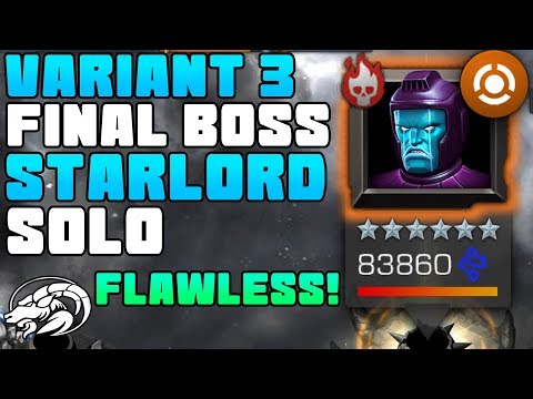 Starlord Solo Variant 3 Final Boss Kang | Marvel Contest Of Champions