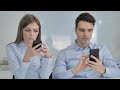 Young Business People Using Smartphone At Work Stock Footage Videohive
