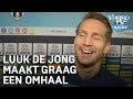 Luuk de Jong over de omhaal: 'Het is een wapen' | VERONICA INSIDE