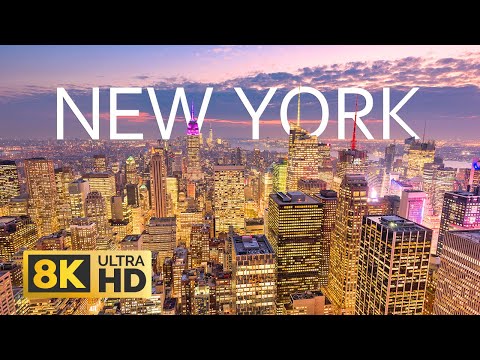 NEW YORK 8K ULTRA HD 60FPS – The Capital of the World | NYC 8K Video