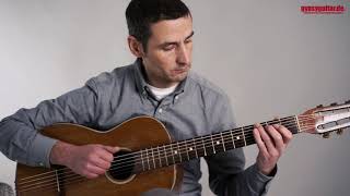 Video thumbnail for gypsyguitar.de | Marco Böttger plays a Vintage Di Mauro Parlour by normanodjango (gypsyguitar)