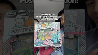 What’s inside the Black Bolt & White Flare Poster Collection? #pokemon #packopenning #pokemontcg