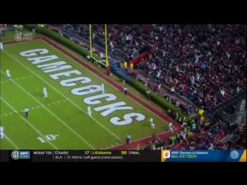 2018 USC vs Chattanooga - AJ Turner 16 Yd Touchdown Reception