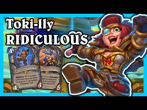 Toki Mage is INSANELY FUN! Hearthstone Mage Deck