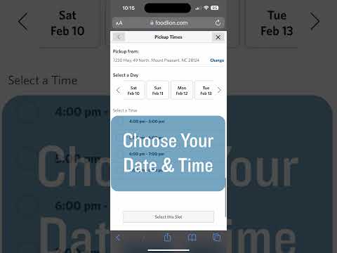 How to Check Out with foodlion.com