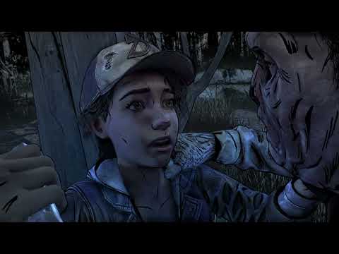 The Walking Dead final seasson clem meets james
