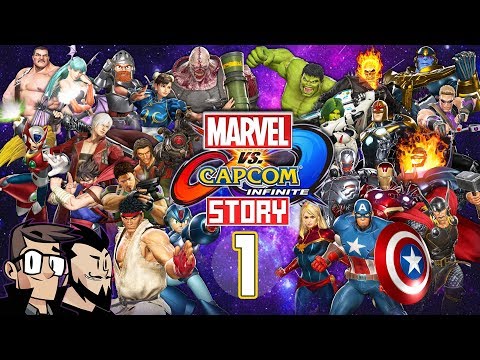 Marvel vs. Capcom Infinite Lets Play: They Made A Story Mode? - PART 1 - TenMoreMinutes
