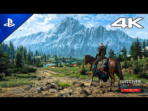 THE WITCHER 3 Next Gen Upgrade Gameplay Walkthrough [4K 60FPS] (PS5) First 40 Minutes