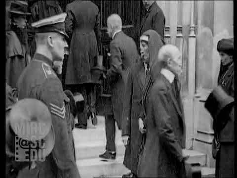 Funérailles de l'Impératrice Eugénie, reportage de 1920