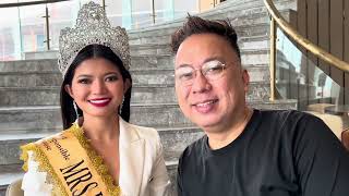 FAMOUS ONE Exclusive Interview Meranie Rahman 2023 Mrs Universe Pinay Hawaii