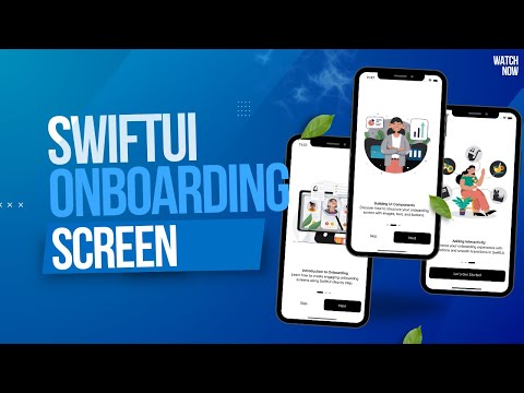 SwiftUI Onboarding Screen | TabView, Custom Page Indicator, App State
