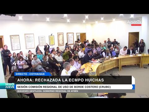 🔴En vivo | Votación ECMPO Huichas y Cisnes