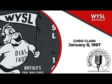 WYSL-AM, 1400 Chris Clark (Paul Palo), January 8, 1967 - Buffalo, New York
