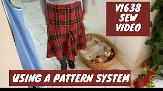 V1638 SEW Video Using A pattern System
