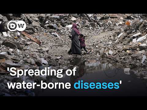 聯合國兒童基金會：加薩地區傳出嬰兒因惡劣天氣死亡 | DW新聞 (UNICEF: Babies reportedly dying amid adverse weather in Gaza | DW News)